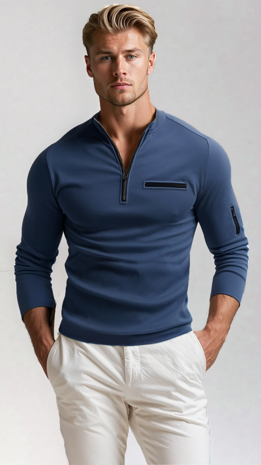 Alex | Luxe Quarter-Zip