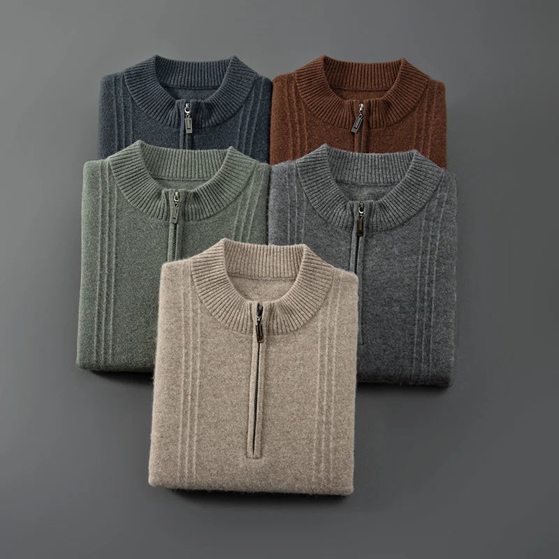 Eden | Cashmere Half Zip