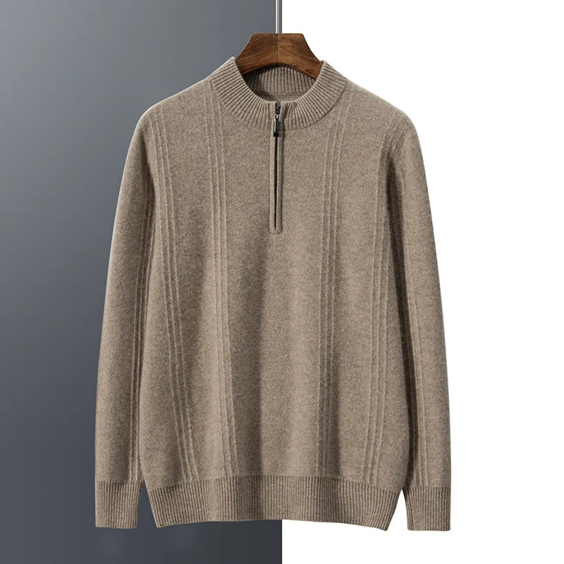 Eden | Cashmere Half Zip