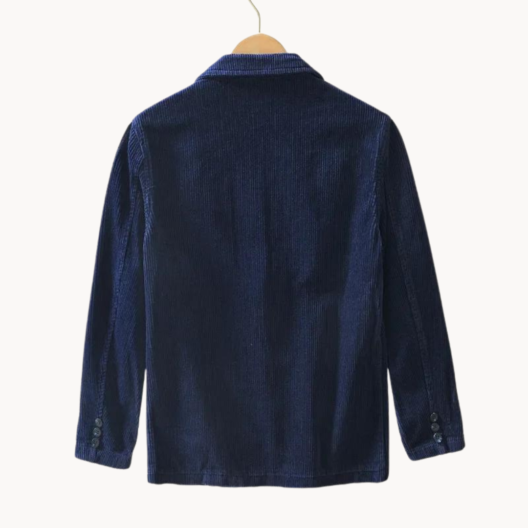 Rahul | Corduroy blazer met elegante knopen