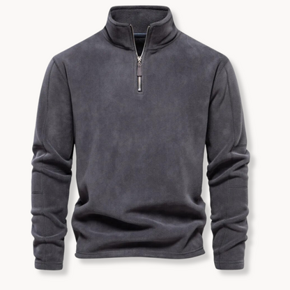 Koel | Comfortabele Quarter Zip Fleece Trui