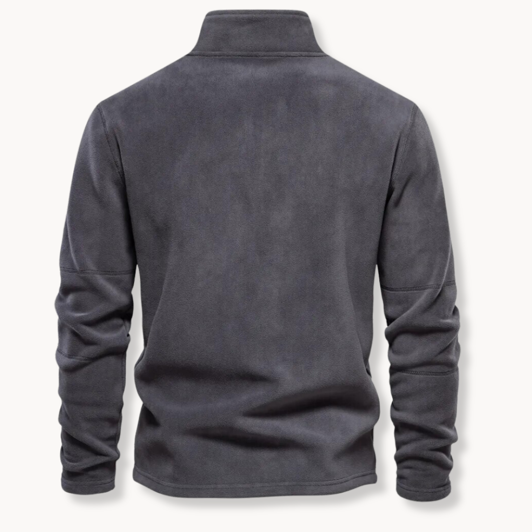 Koel | Comfortabele Quarter Zip Fleece Trui