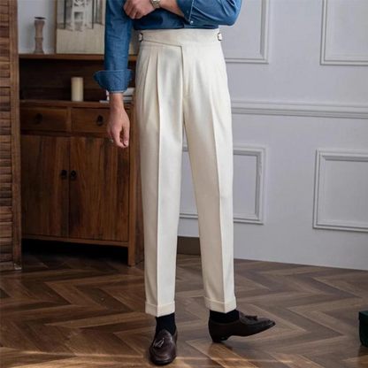 Merijn | Comfortabele en stijlvolle geplooide pantalon