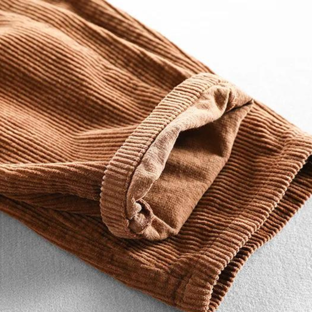 Axel | Luxe corduroy herenbroek