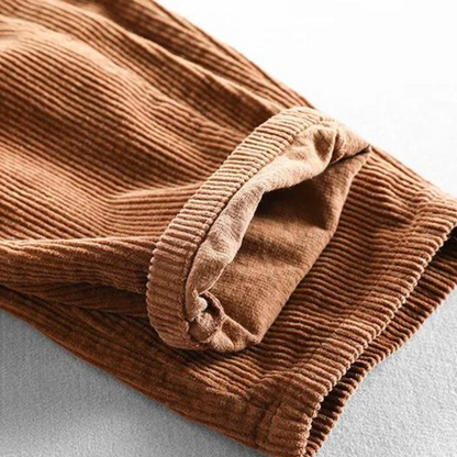 Axel | Luxe corduroy herenbroek