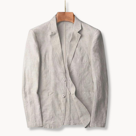 Hamisch | Casual linnen blazer voor heren